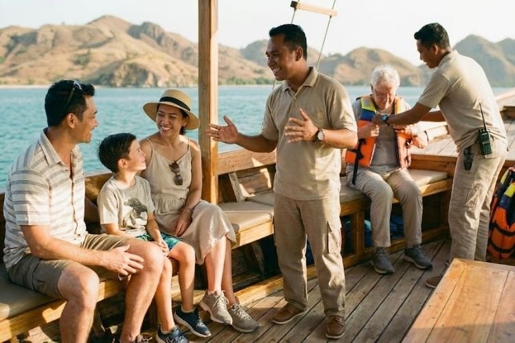 tim lokal sailing labuan bajo komodo yang bersahabat