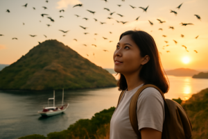 Wisata Pulau Kalong Labuan Bajo! Keajaiban Senja Ribuan Kelelawar