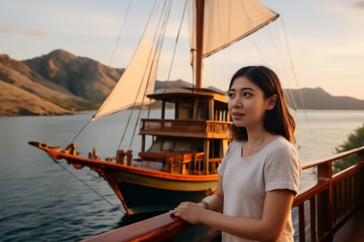 Sewa Kapal Phinisi Labuan Bajo Balcony! Pengalaman VIP 3D2N