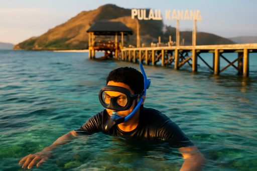 Snorkeling di Dermaga Pulau Kanawa Surga Bawah Laut Labuan Bajo